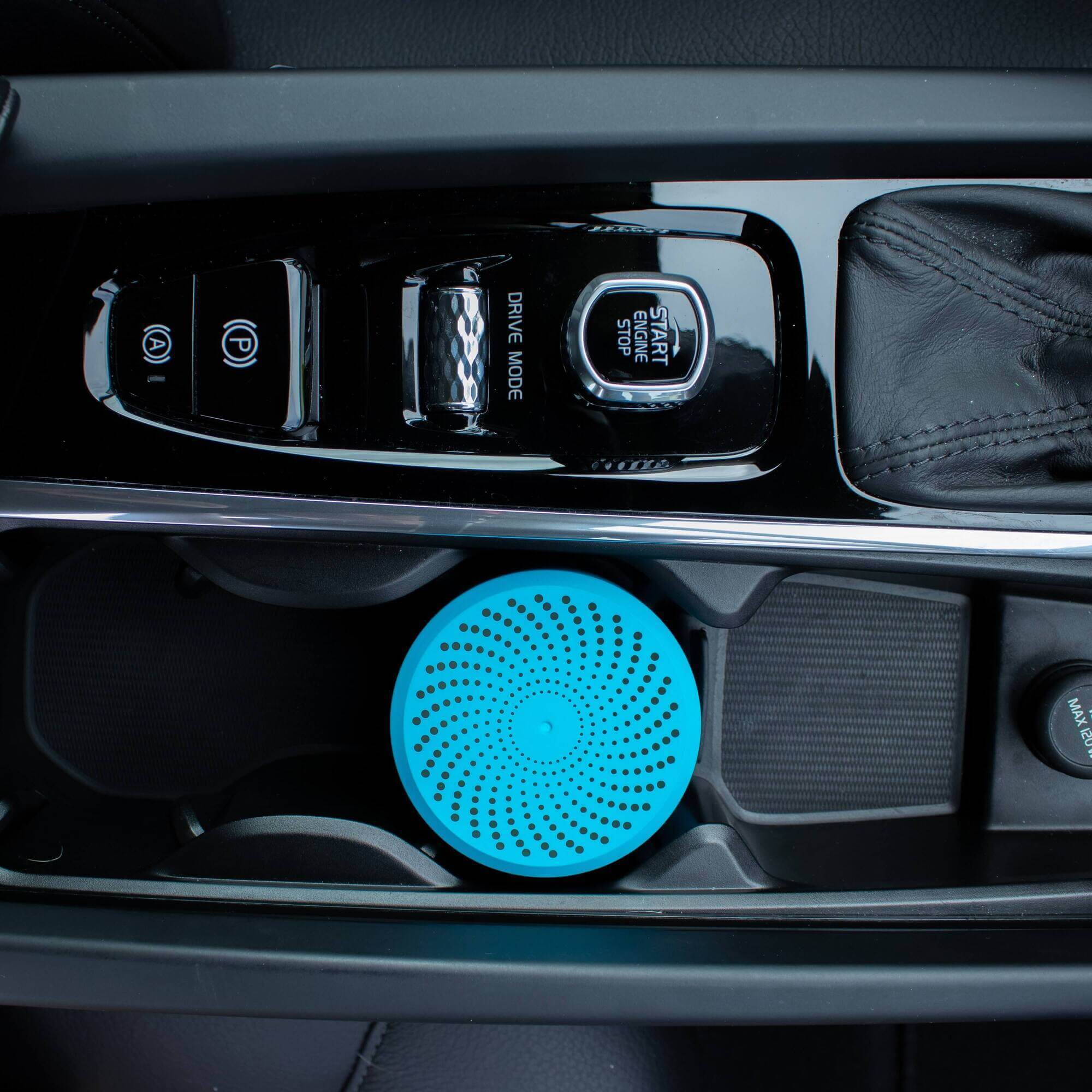 Purificador De Aire Para Coche CURVE - Elimina 99.99% De Gérmenes Y Olores - Sin Electricidad, Dura 90 Días - Color Metal Black